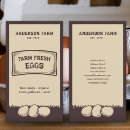 Search for farmhouse business cards Farm fresh eggs