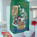 Search for funny christmas shower curtains Festive