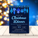 Search for navy blue christmas invitations Dinner