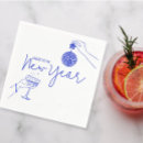 Search for new year table napkins Modern