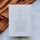 Search for cool monograms invitations For her