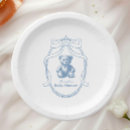 Search for teddy bear paper plates Blue bow