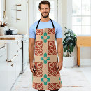 Search for tribal aprons Turquoise