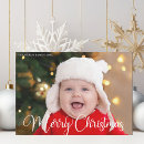 Recherche de bébé noël cartes Minimaliste
