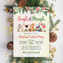 Search for jingle and mingle christmas invitations Cocktail