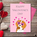 Search for cavalier king charles spaniel valentines day cards Dog