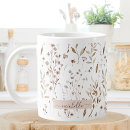 Recherche de delicate floral tasses Bridesmaid