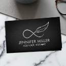 Search for infinity business cards Modern