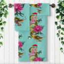 Search for cherry blossom bath towels Green