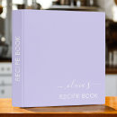 Search for bridal shower recipe binders Purple