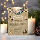 Search for masquerade christmas invitations Gold