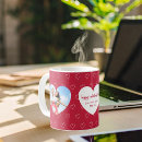 Search for valentines day hearts mugs Red