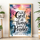 Search for with god all things are possible posters Matthew 19 26