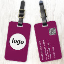 Recherche de code qr bagages étiquettes Logo