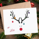Search for funny christmas baubles Reindeer