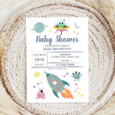 Search for space baby shower invitations Cute