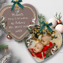 Search for pine trees ornaments First christmas
