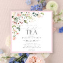 Search for tea with the bride to be invitations Watercolor floral