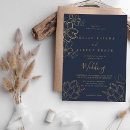 Search for blue butterfly wedding invitations Gold
