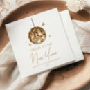 Search for new year napkins Holiday party