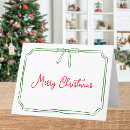 Search for whimsical cards Red and green