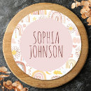 Search for rainbow flower stickers Boho
