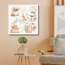 Search for floral canvas prints Cottagecore