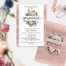 Recherche de rose gold floral invitations Quinceanera