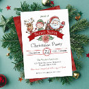 Recherche de secret santa invitations Moderne