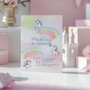 Recherche de pastel unicorn birthday invitations Licorne arc en ciel