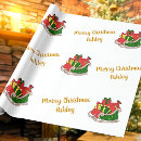 Search for santas sleigh wrapping paper Modern