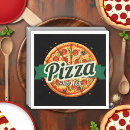 Search for pizza napkins Rustic
