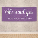 Search for she said yes banners For her