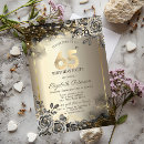 Search for elegant 65th birthday invitations Roses