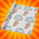 Search for teddy bear birthday wrapping paper Whimsical
