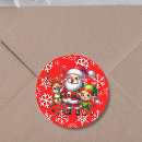 Search for kawaii santa stickers Cartoon