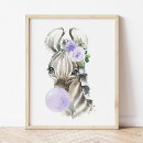 Search for purple zebra posters Jungle animals