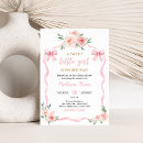 Search for blush baby girl shower invitations Elegant