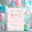 Search for pink spa party invitations Girls