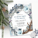 Search for blue and silver christmas invitations Elegant