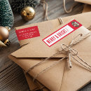 Search for merry and bright return address labels Xmas