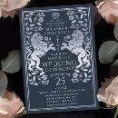 Search for lion wedding invitations Elegant