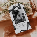Search for black and white christmas gift tags Elegant