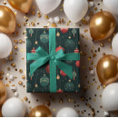 Search for christmas ornaments wrapping paper Pattern