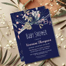 Search for dark blue invitations Rustic