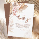 Recherche de floral baby shower remerciements cartes Terre cuite