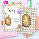 Search for potato invitations Watercolor