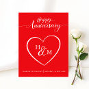 Search for happy calligraphy anniversary cards Modern trendy stylish