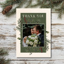 Search for holly berries thank you cards Rustic