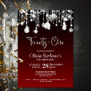 Search for milestone 21st birthday invitations Chic